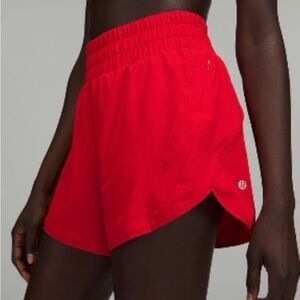 Lululemon Track That Mid-Rise Lined Short 5”